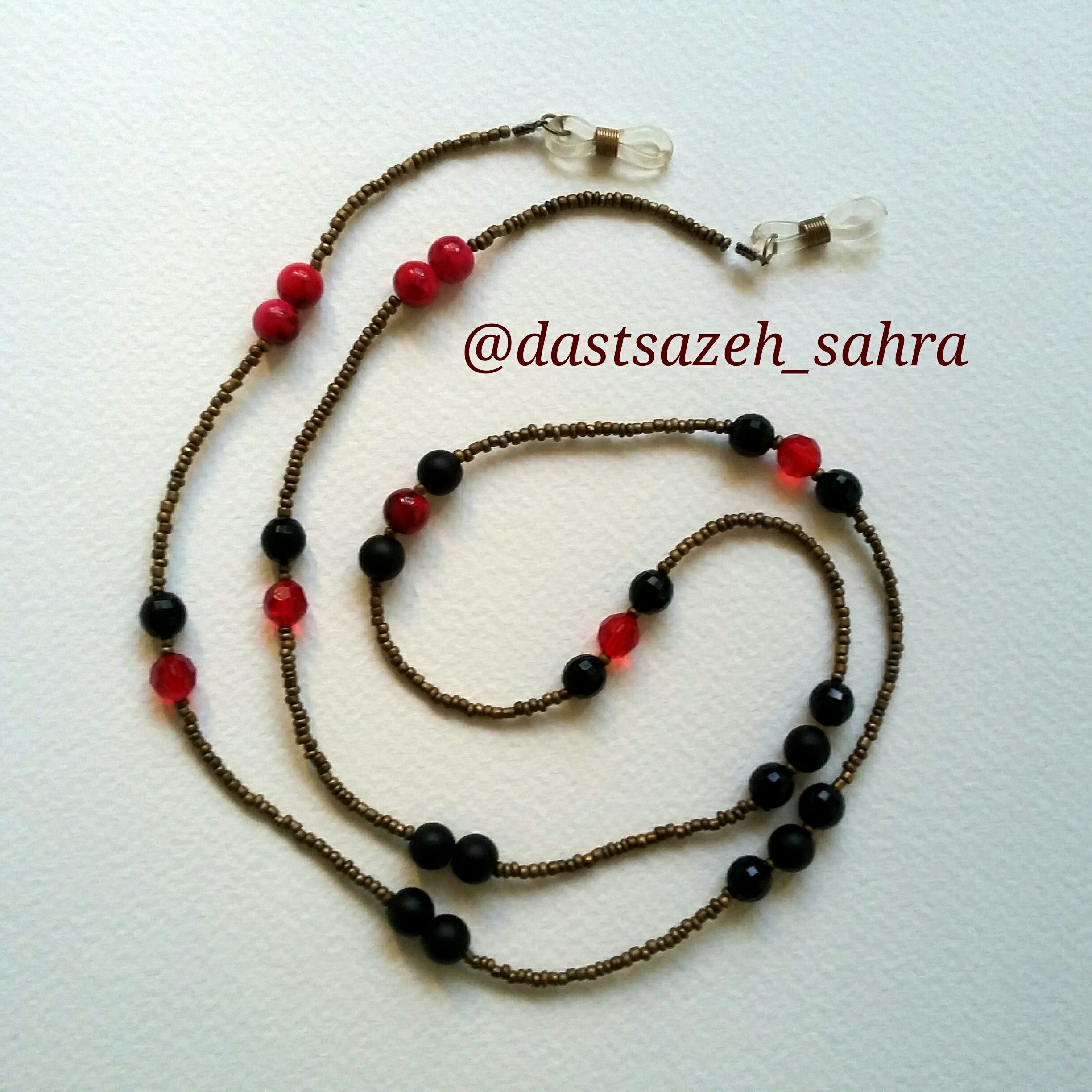 بند عینک منجوق و سنگی