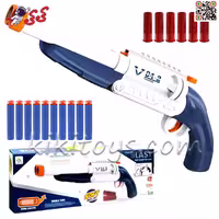 تفنگ وینچستر و شاتگان کمرشکن اسباب بازی تیر فومی Shoot gun 9950