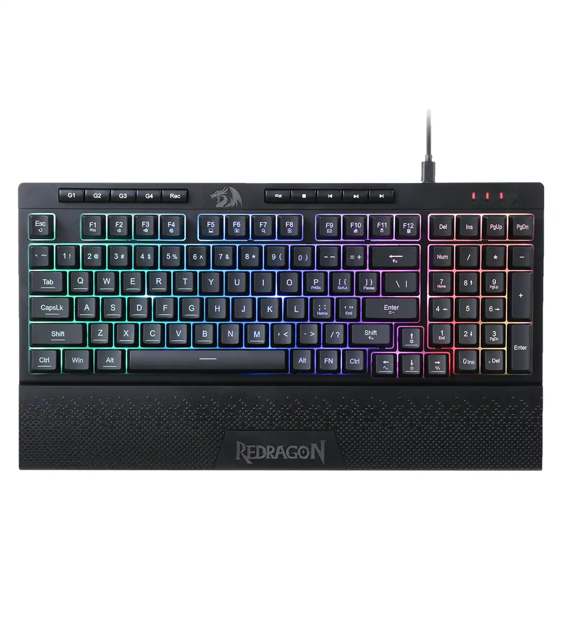 کیبورد ردراگون K515-RGB SHIVA - فروشگاه اینترنتی طیف سنتر