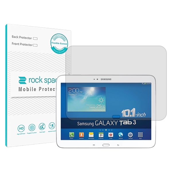 گلس تبلت سامسونگ Galaxy Tab 3 10.1 P5210 مدل نانو هیدروژل شفاف برند راک اسپیس کد L