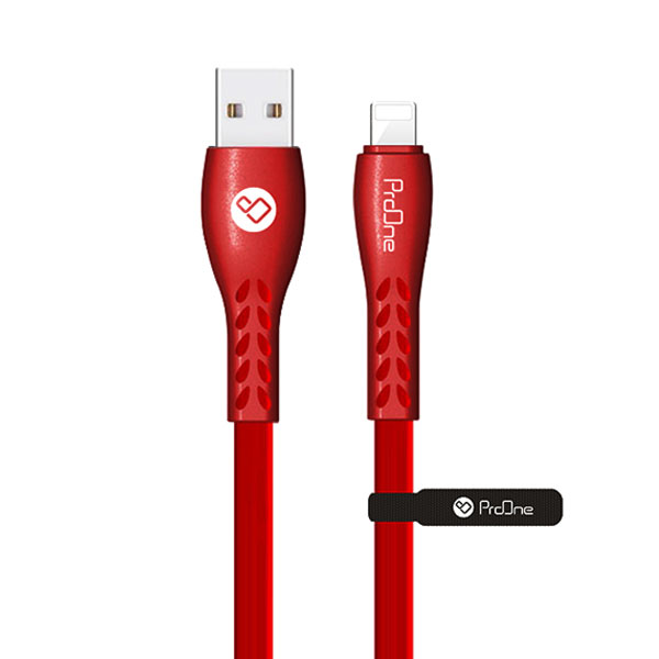 کابل شارژر USB به Lightning پرووان مدل ProOne Charge&amp;Sync Lithtning Cable PCC250L