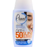 کرم ضد آفتاب مناسب پوست های چرب، جوشدار و مختلط Spf50 حجم 50 میل پیکسل