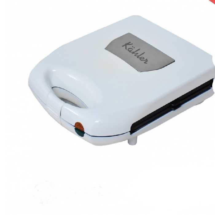 ساندویچ ساز کاخلر مدل KH-212-W رنگ سفید(هزینه ارسال پس کرایه و بعهده خریدار میباشد)