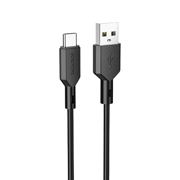 کابل تبدیل USB به Type-C بروفون مدل BX70 طول 1 متر