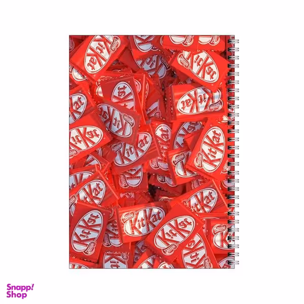 دفتر مشق 80 برگ بامبیلیپ طرح پترن کیت کت کد 1735047