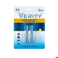 باتری نیم قلم وریتی SUPER HEAVY DUTY بسته 2 عددی 