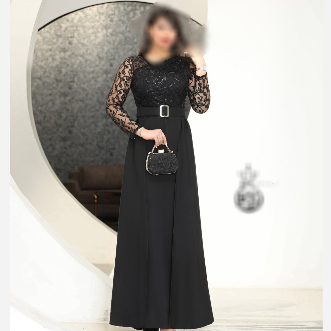 لباس مجلسی زنانه  مدل نگار سایز بندی 38 الی 48  رنگبندی ژورنال  -مجلسی زنانه -مجلسی دخترانه  