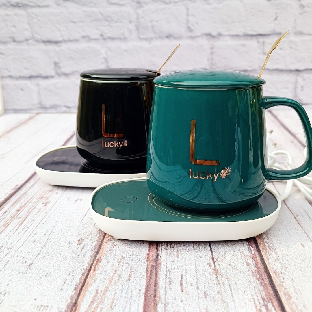 ماگ سرامیکی هیتر دار .لیوان .ماگ.تراول ماگ.مشکی و سبز.برقی