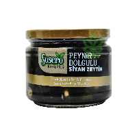 زیتون سیاه با مغز پنیر 290 گرم سوسرو - sosero