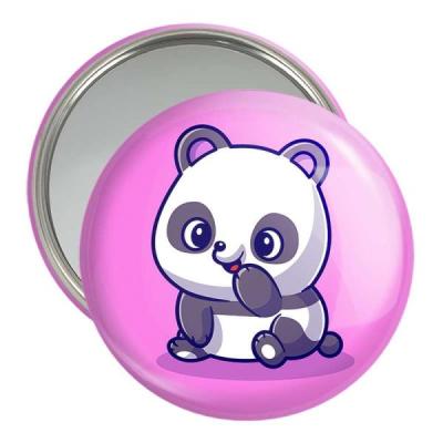 آینه جیبی خندالو مدل حیوانات بامزه پاندا کد 25432