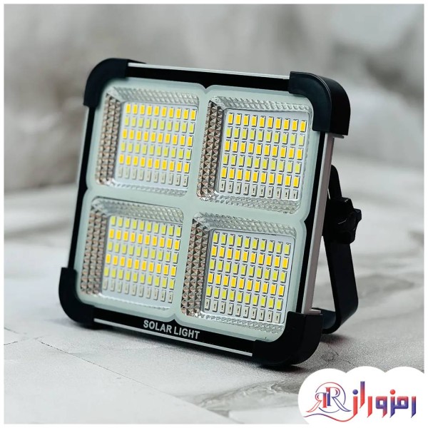 پروژکتور شارژی خورشیدی مدل H704