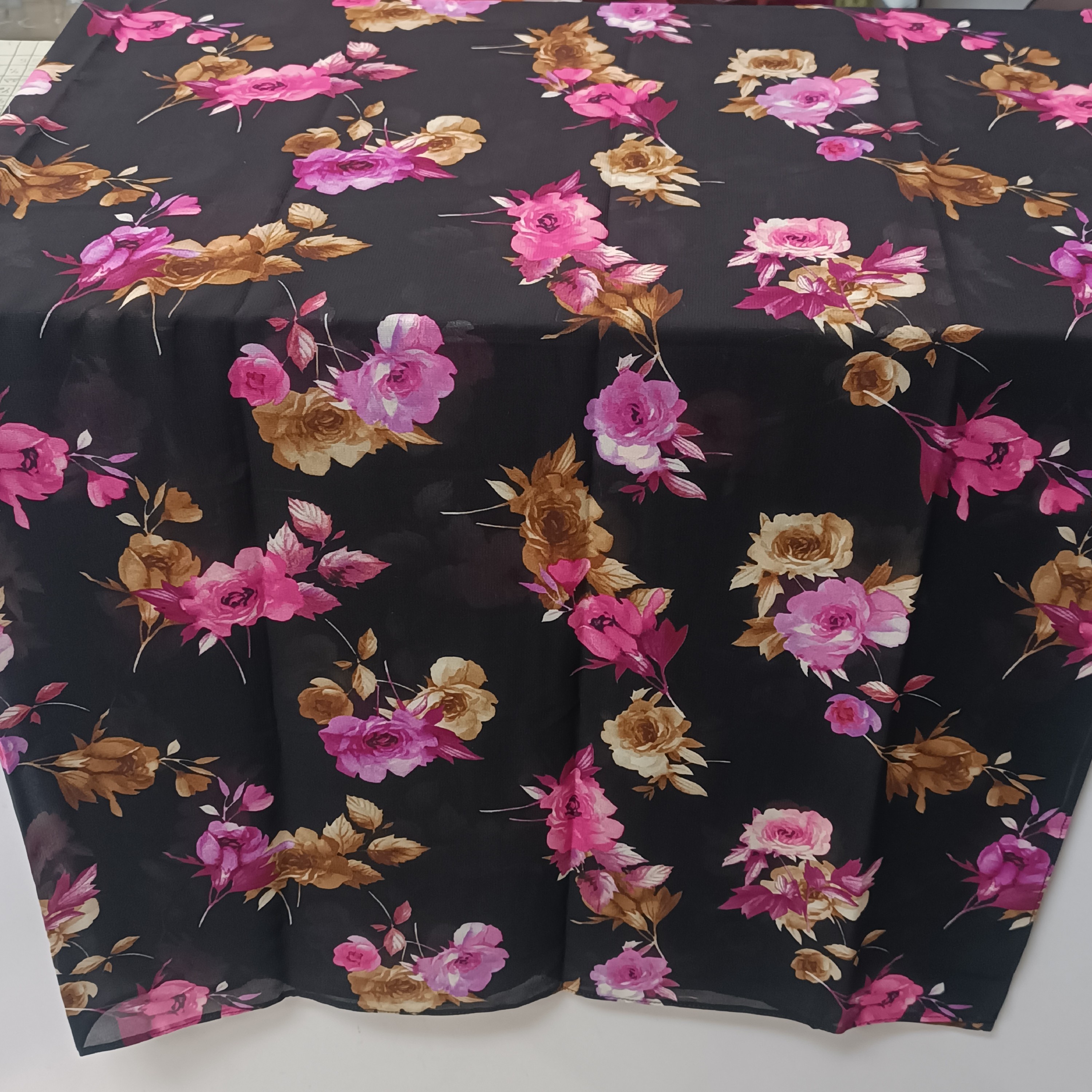 ست روسری و ساق دست گل دار شیک