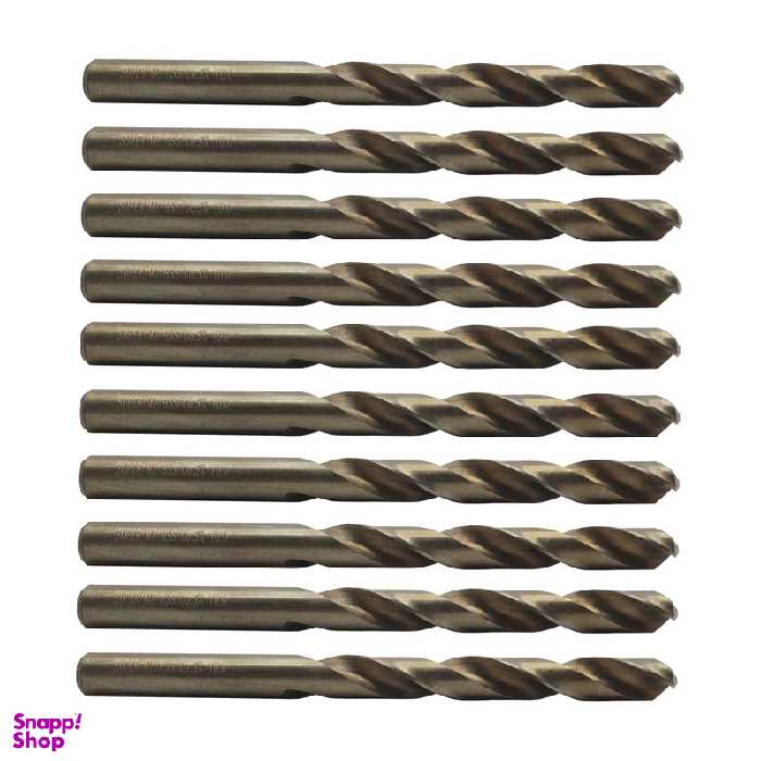 مته کبالت ام زد مدل YP-HSS-SIZE10 سایز 10 میلی متر مجموعه 10 عددی