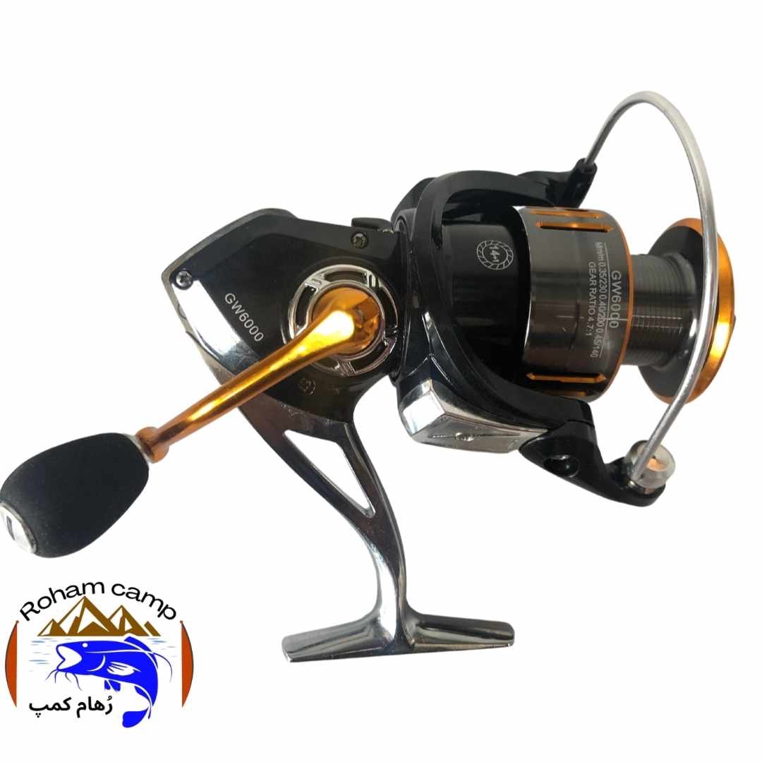 چرخ ماهیگیری گیربکسی تمام فلزی مدل GW4000