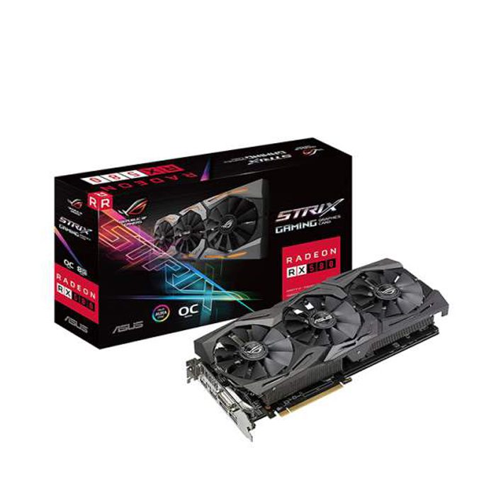 کارت گرافیک ایسوس ROG-STRIX-RX580-O8G-GAMING
