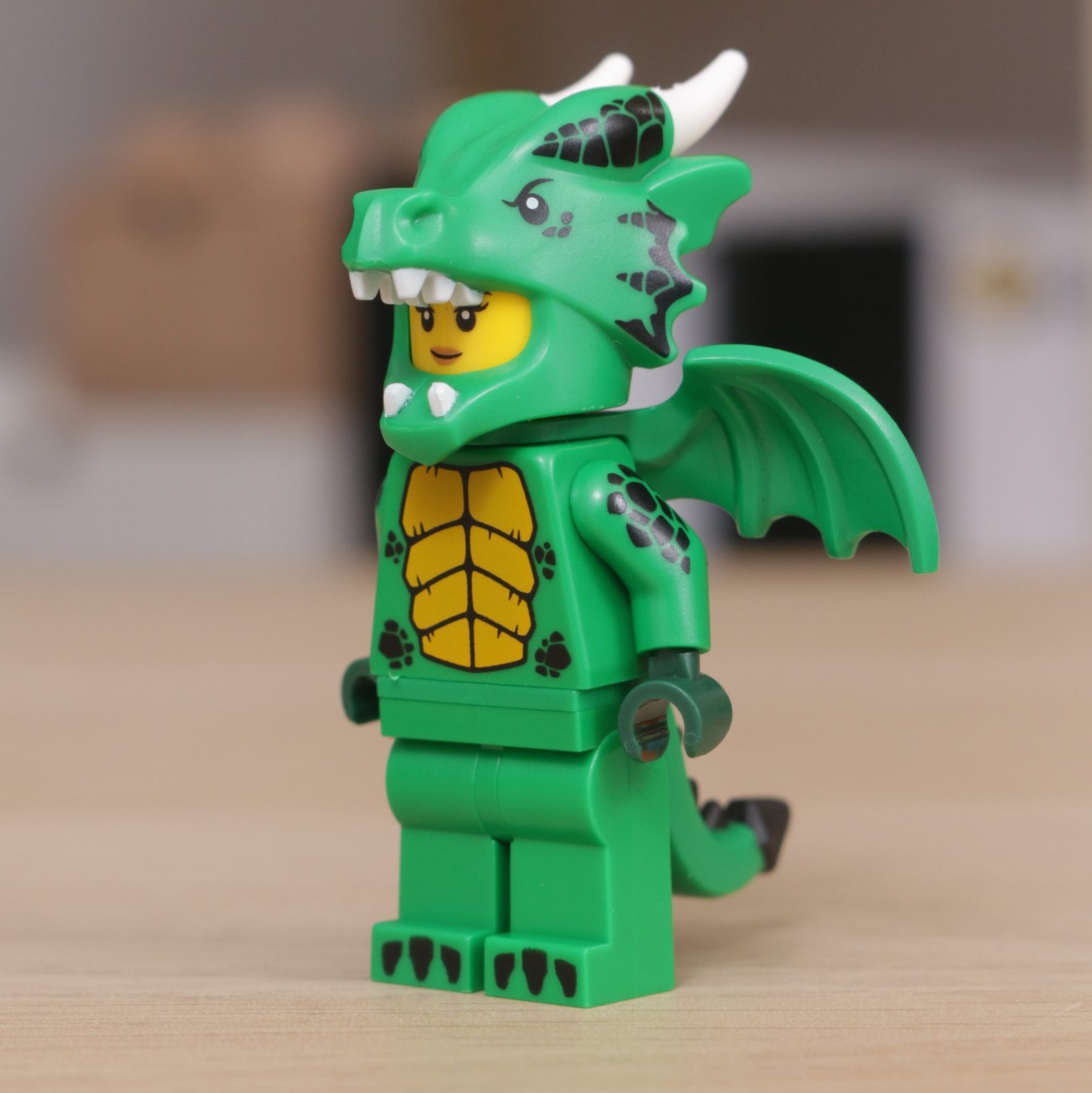 لگو مینی فیگور اژدها سبز 