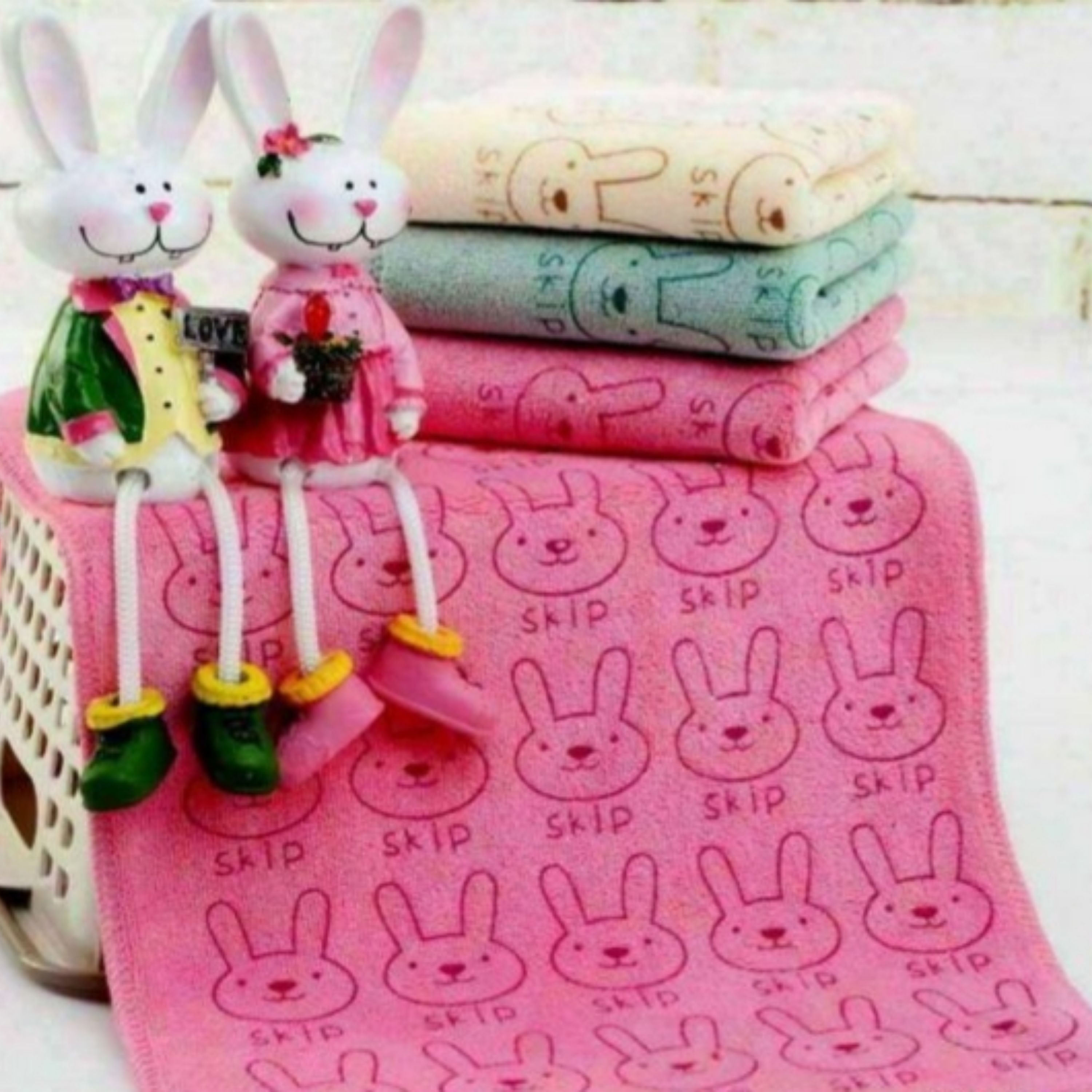 دستمال نظافت طرح خرگوشی