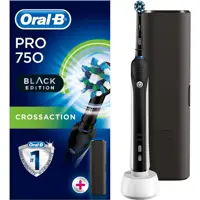 مسواک برقی اورال بی Oral-B Pro 1 750 Black Edition  with Travel Case