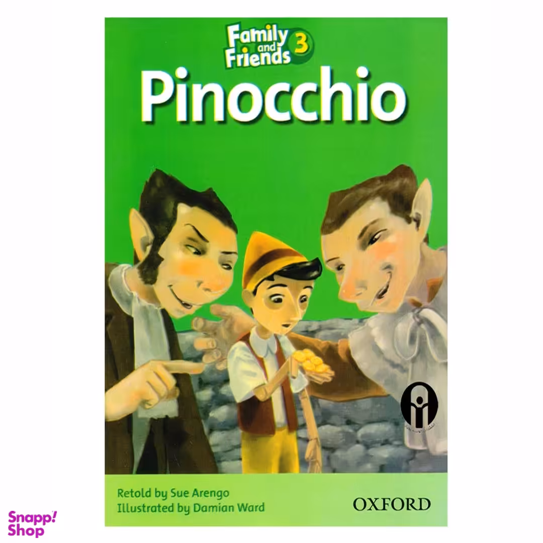 کتاب Pinocchio اثر Retold And Sue Arengo نشر الوند پویان