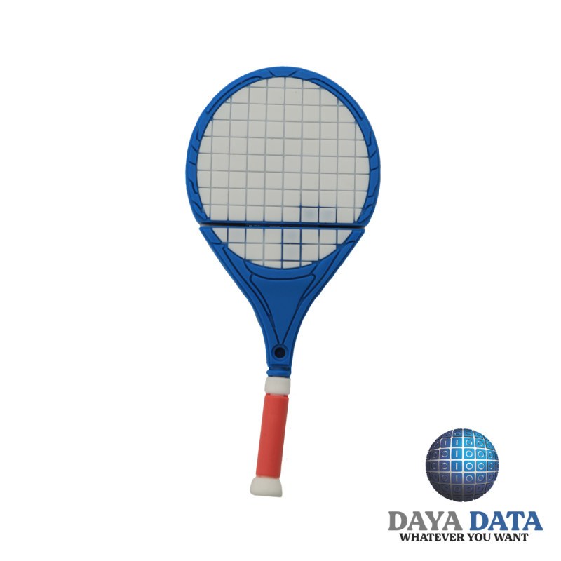 فلش مموری فانتزی دایا دیتا  طرح راکت تنیس  مدل PS1015-15 ظرفیت16GB -USB2 رنگ آبی