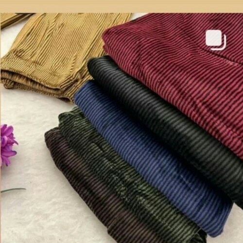 شلوار مخمل کبریتی