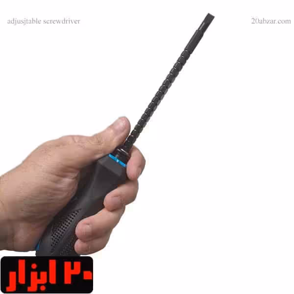 پیچ گوشتی دنده ای دو طرفه آهنربایی 6*100