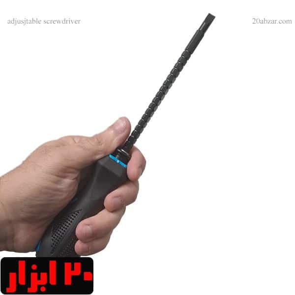 پیچ گوشتی دنده ای دو طرفه آهنربایی 6*100