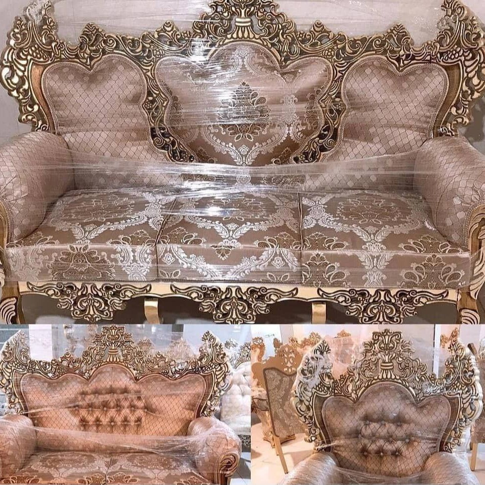 مبل استیل سلطنتی 7نفره (پس کرایه)