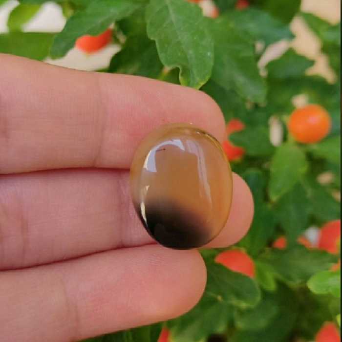 عقیق معدنی دو رنگ