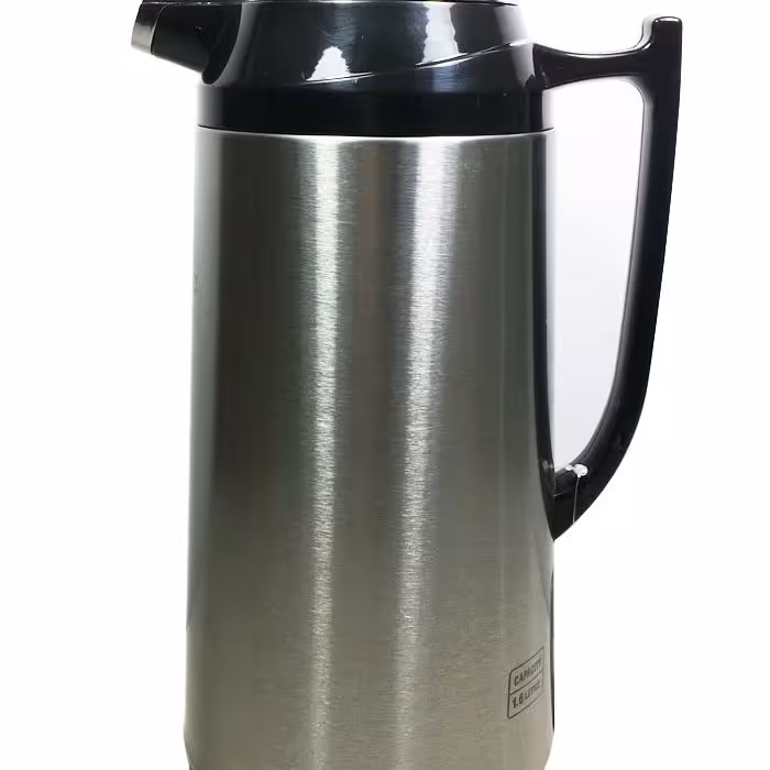 فلاسک چای استیل داخل شیشه رز