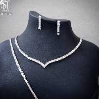 سرویس نقره جواهری طوقی