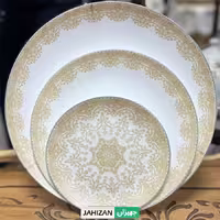 سرویس آرکوپال 26 پارچه باواریا مدل ارغوان کرم