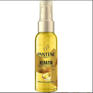 سرم موی روغن کراتین Pantene مدل Keratin