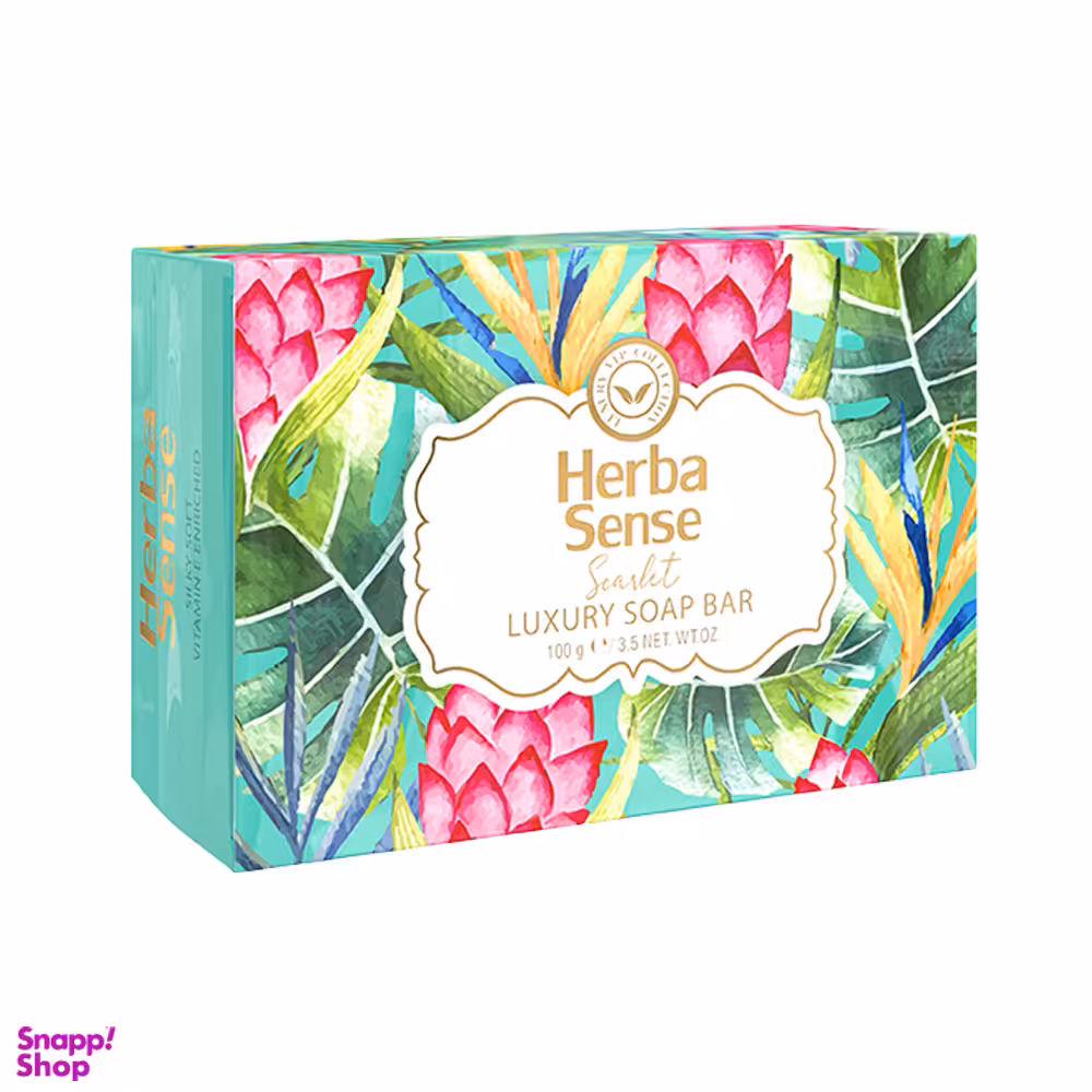 صابون سبز آردن (Ardene) سری Herba Sense مدل Scarlet با رایحه چای سبز حجم 100 گرم