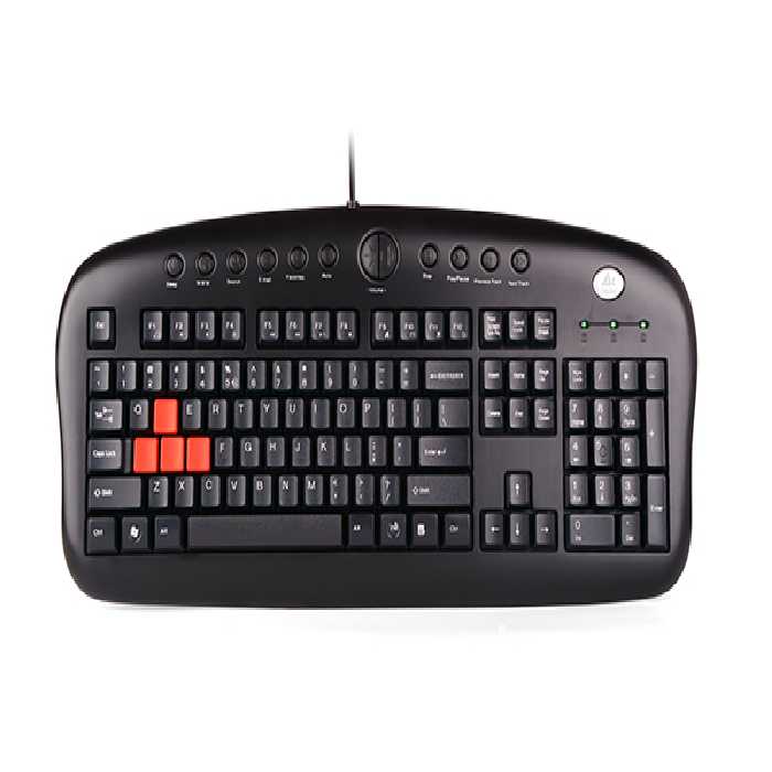 کیبورد گیمینگ USB ای-فورتک مدل KB-28GA4Tech KB-28G USB Gaming keyboard Wired