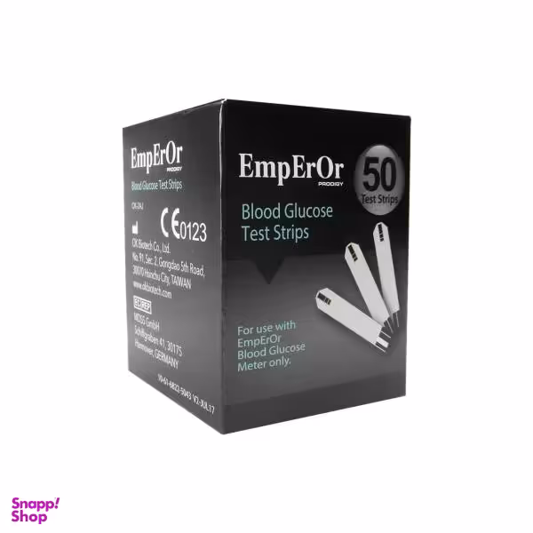 نوار تست قند خون امپرور (Emperor) بسته 50 عددی