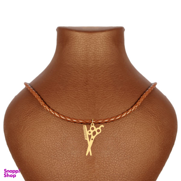 گردنبند طلا 18 عیار زنانه سانا گالری مدل قیچی D11151