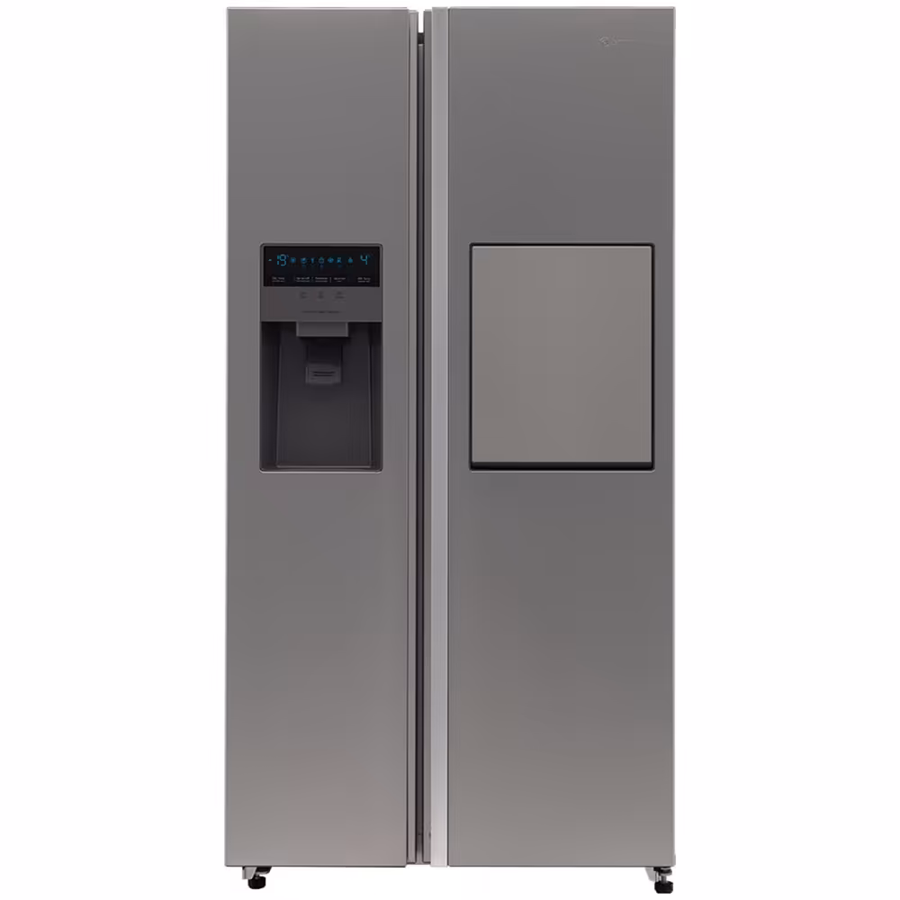 یخچال و فریزر ساید بای ساید اسنوا سری هایپر 32 فوت مدل  SN8-2032SS  رنگ استیل با ارسال رایگان 