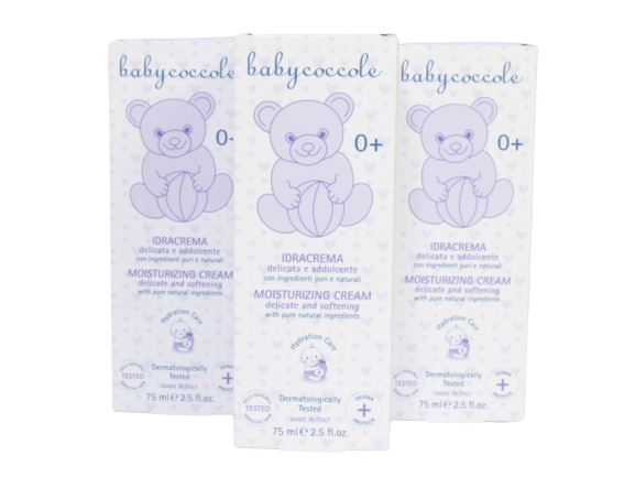 کرم مرطوب کننده کودک بیبی کوکول baby coccole حجم 75 میل