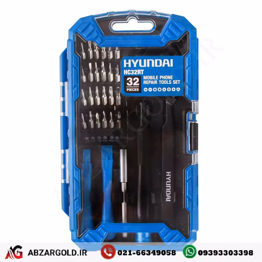 مجموعه 32 عددی پیچ گوشتی هیوندای مدل HC32RT