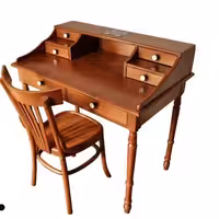 ست میز تحریر و صندلی لهستانی