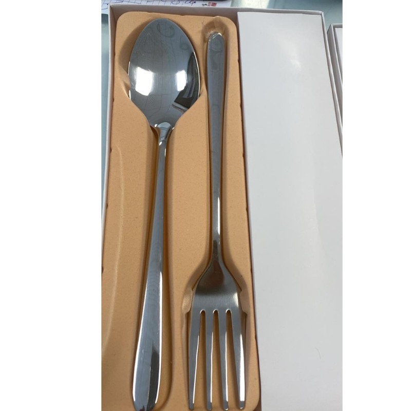 ست قاشق چنگال 12 پارچه  (استیل نگیر) یونیک