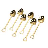 قاشق دسرخوری مدل بیل مجموعه 6 عددی