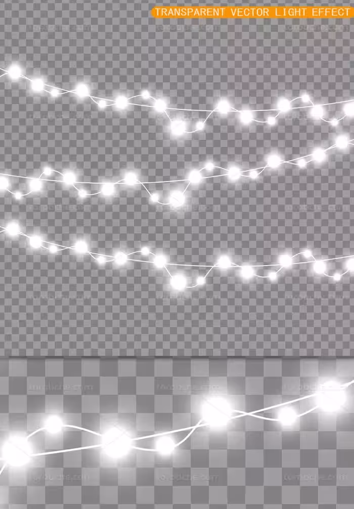 وکتور افکت نور نقره ای | گرافیک با طعم تربچه