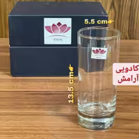 لیوان بلند بلور بسیار با کیفیت (مناسب برای انگاره شربت)برند تینوکس ارسال رایگان بسته 6عددی