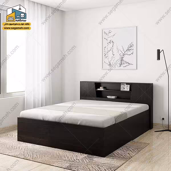 تخت خواب دونفره کد BDP53 - فروشگاه سه گامه