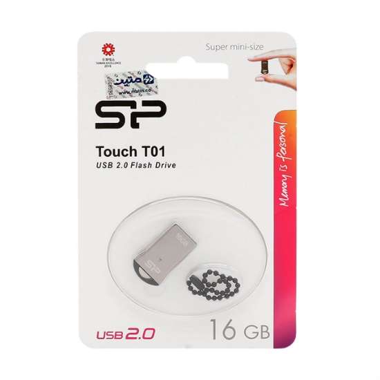 فلش مموری سیلیکون پاور مدل Touch T01 ظرفیت 16 گیگابایت