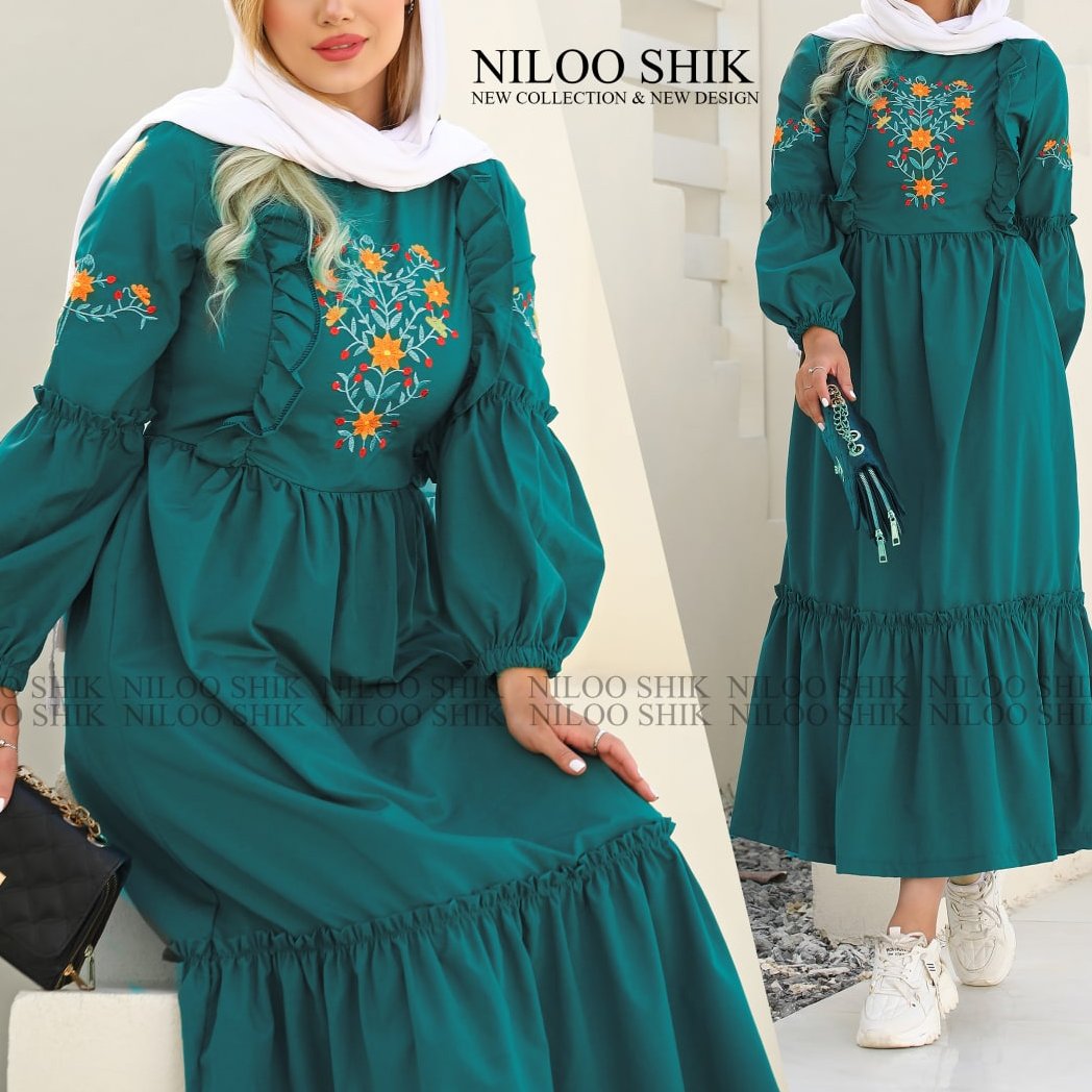 مانتو پیراهنی مدل سلنا زنانه