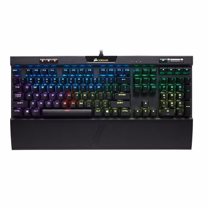 کیبورد گیمینگ کورسیر مدل K70 RGB MK.2 RAPIDFIRE CHEERY