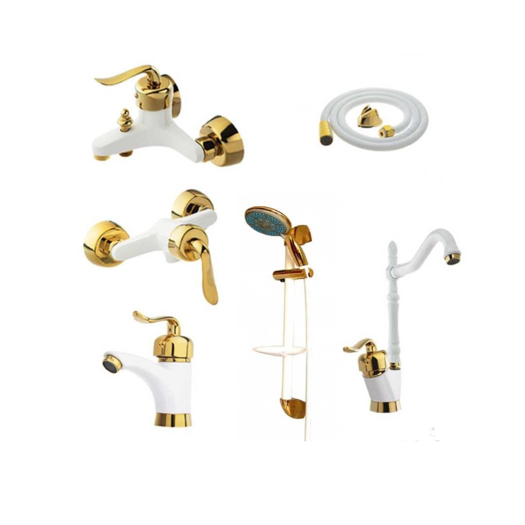 مجموعه 6 عددی شیر آلات قاجاری 